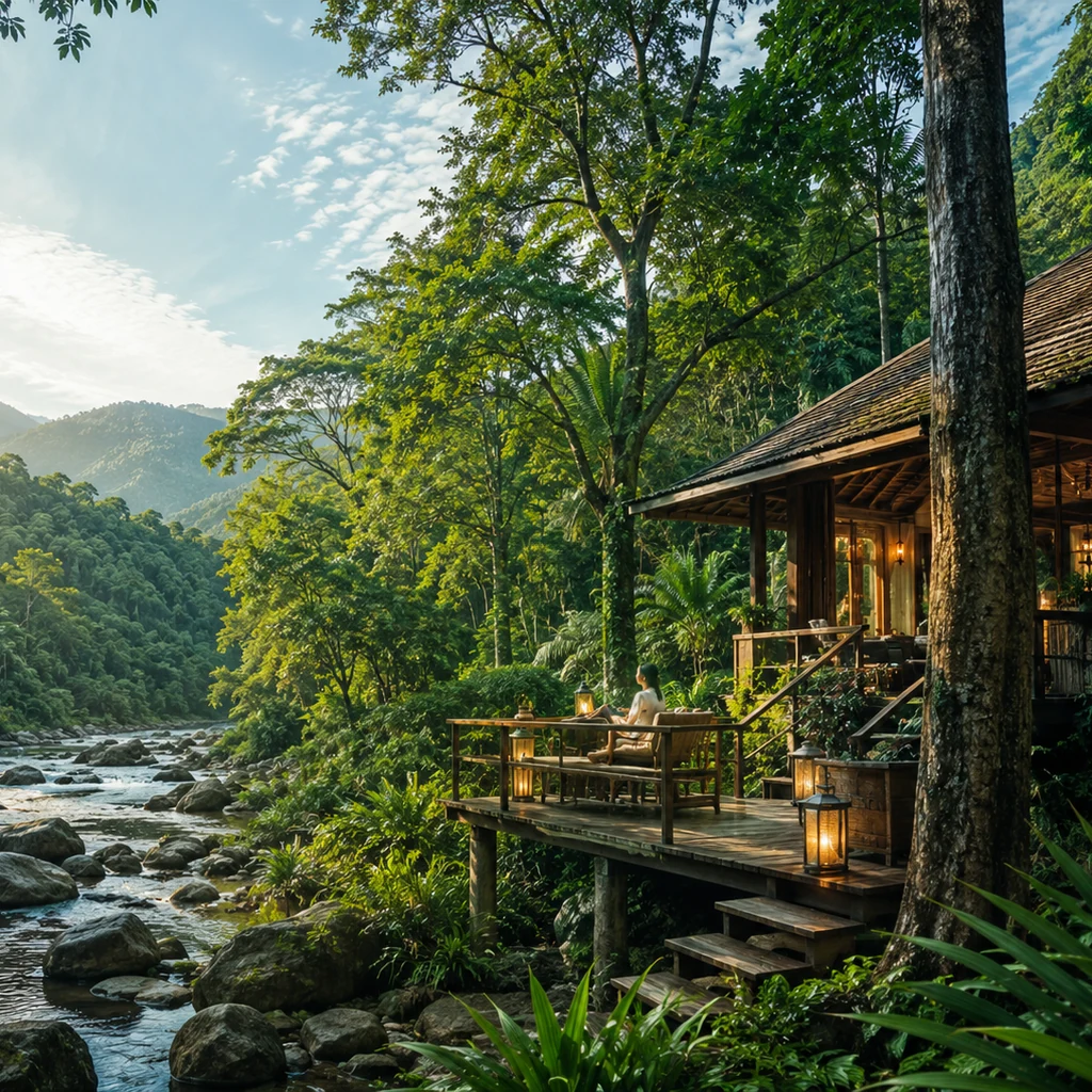 Happy travelers during a Sabah adventure route